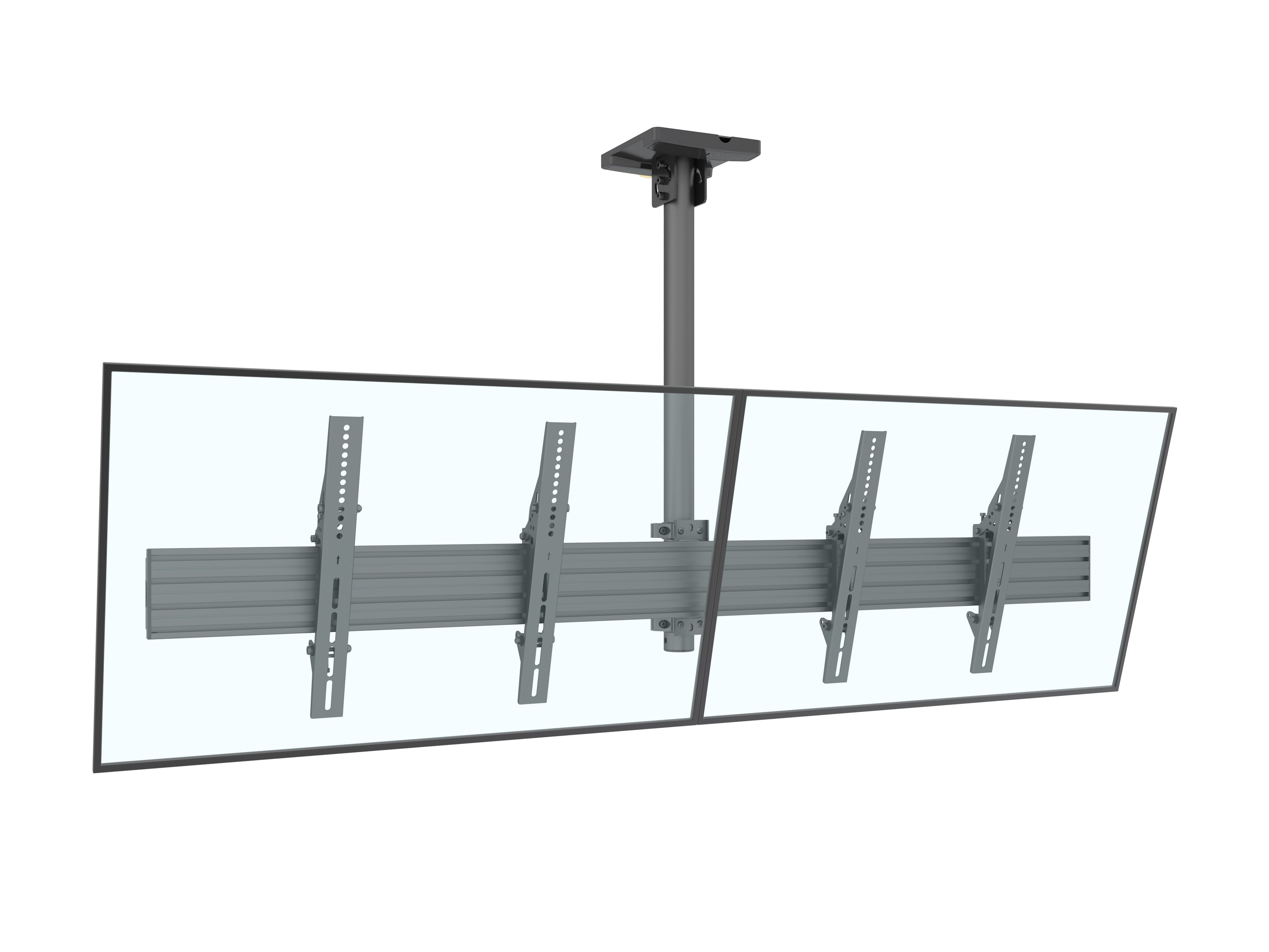 Dual-Screen Ceiling Mount (Side-by-Side)