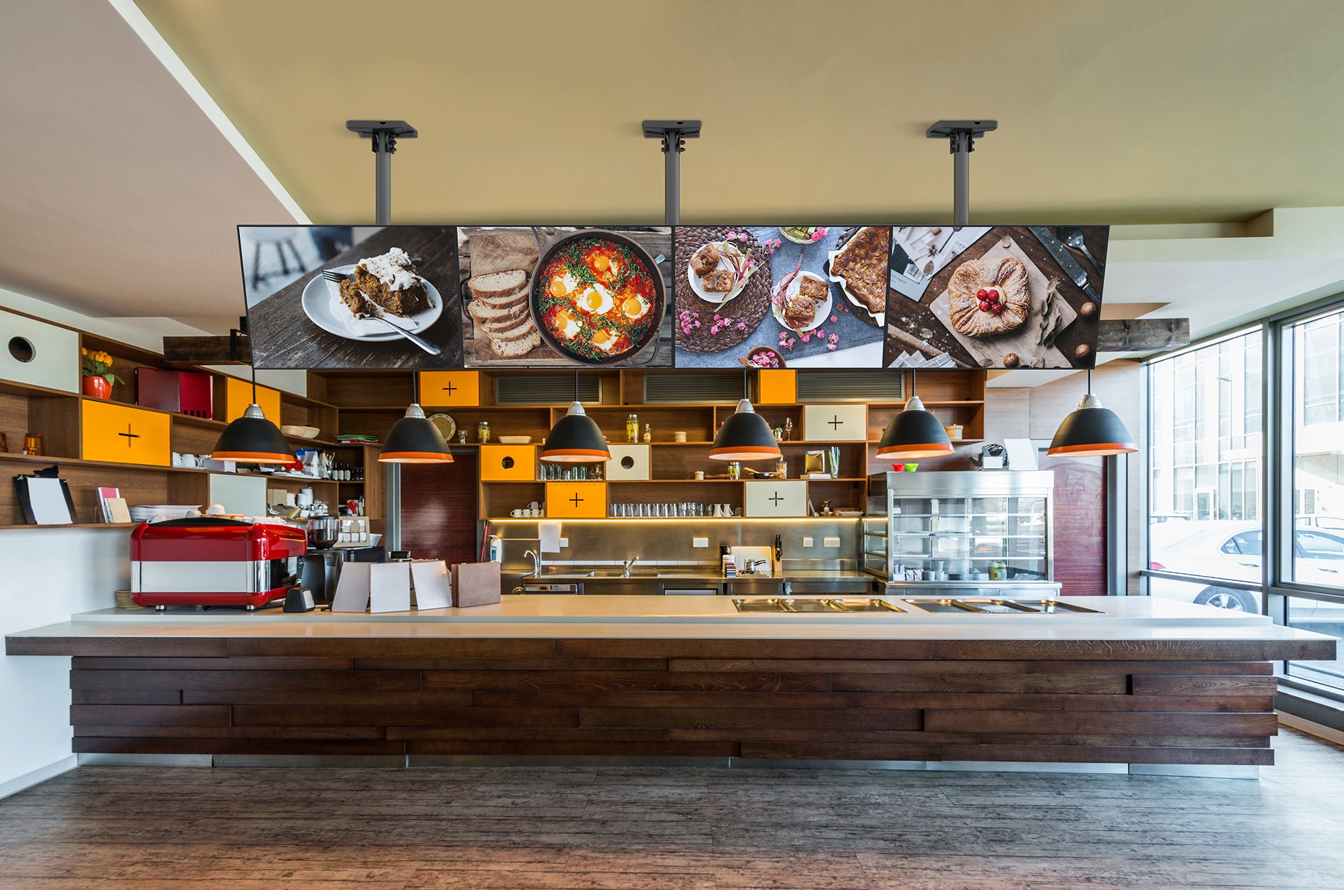 Commercial Ceiling Mounts for Digital Displays – Mount-It! PRO