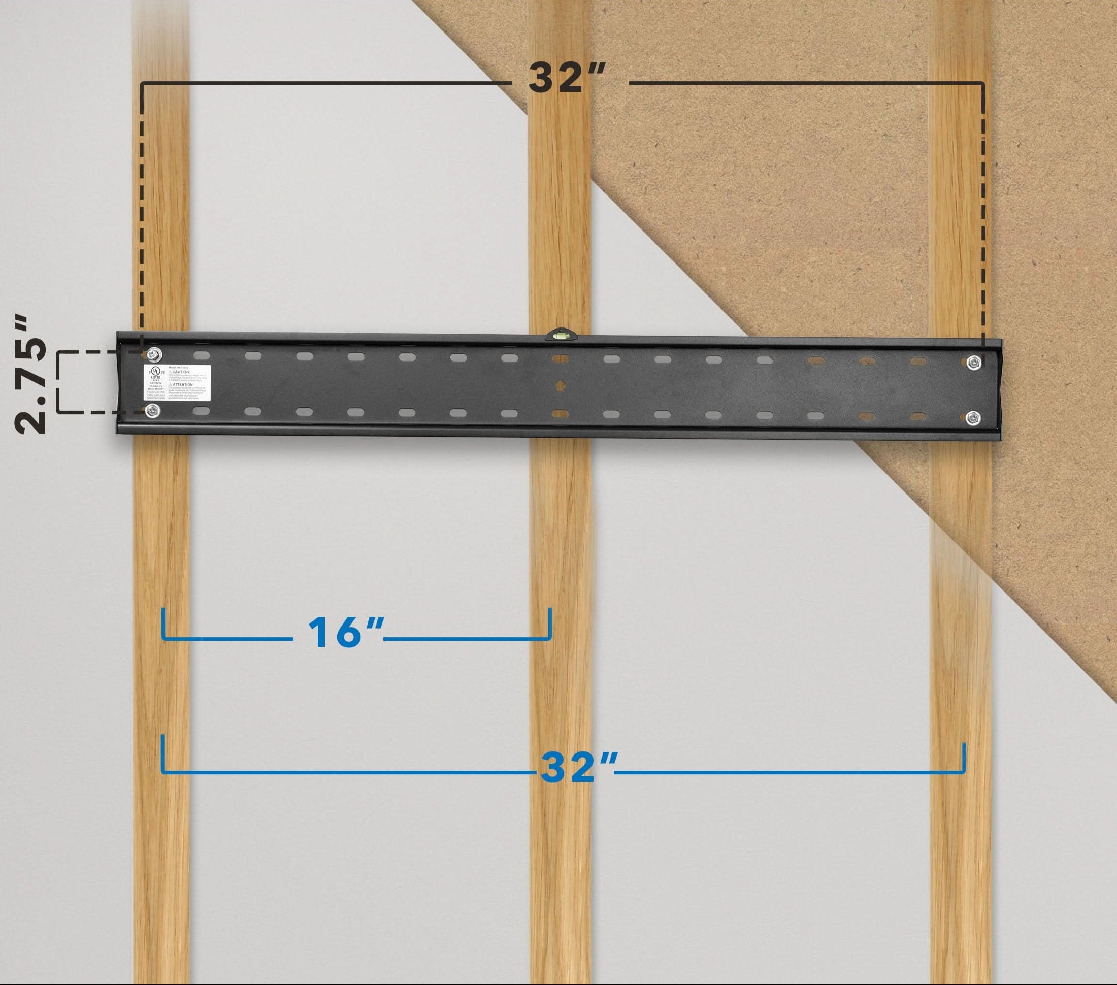 UL Certified Heavy Duty Tilting TV Wall Mount