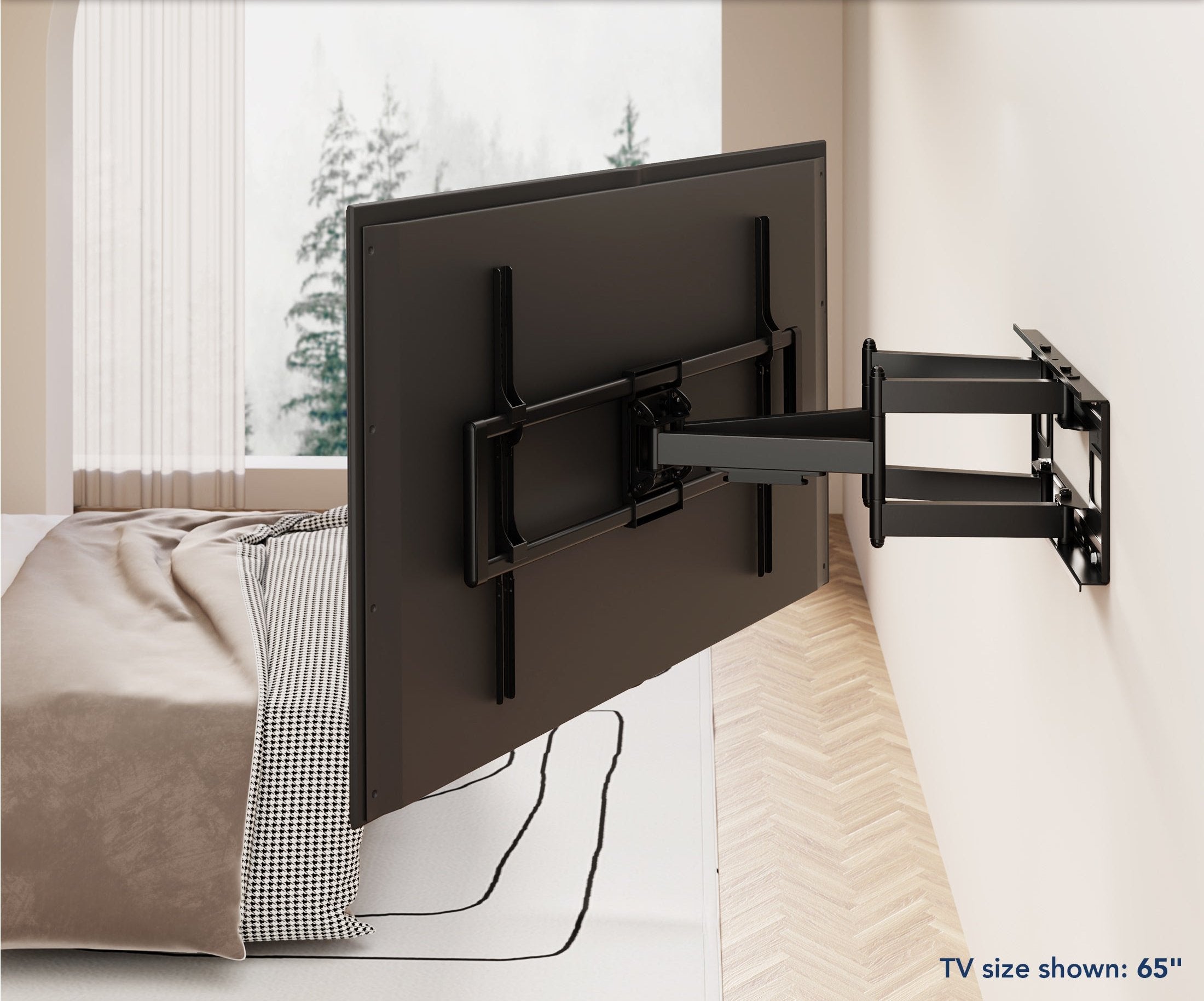 Heavy Duty XXL Full Motion TV Mount