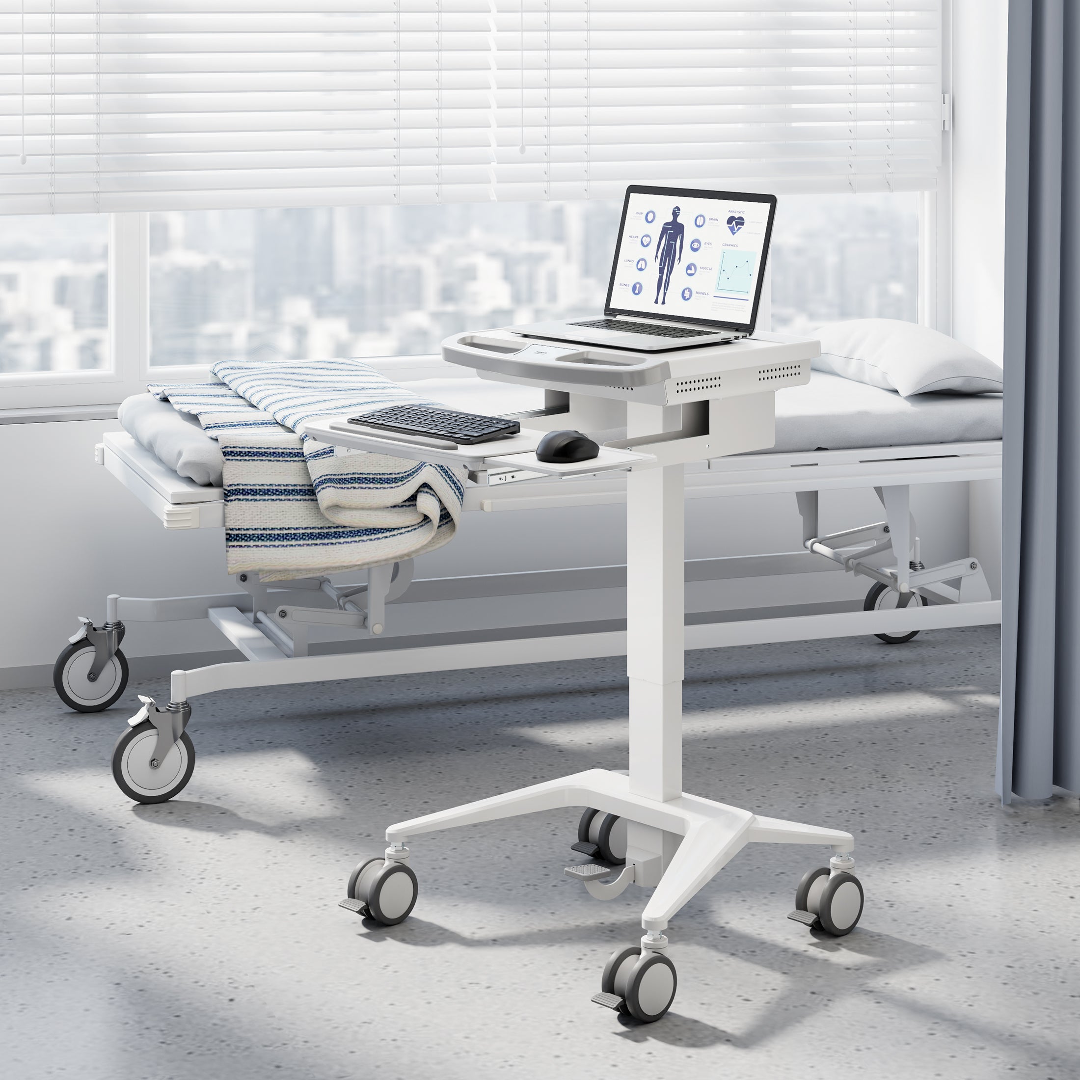 Medical Laptop Cart