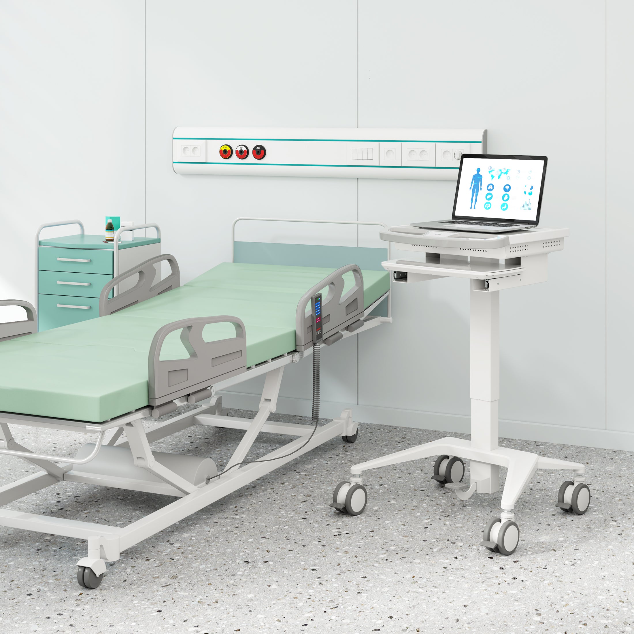 Medical Laptop Cart