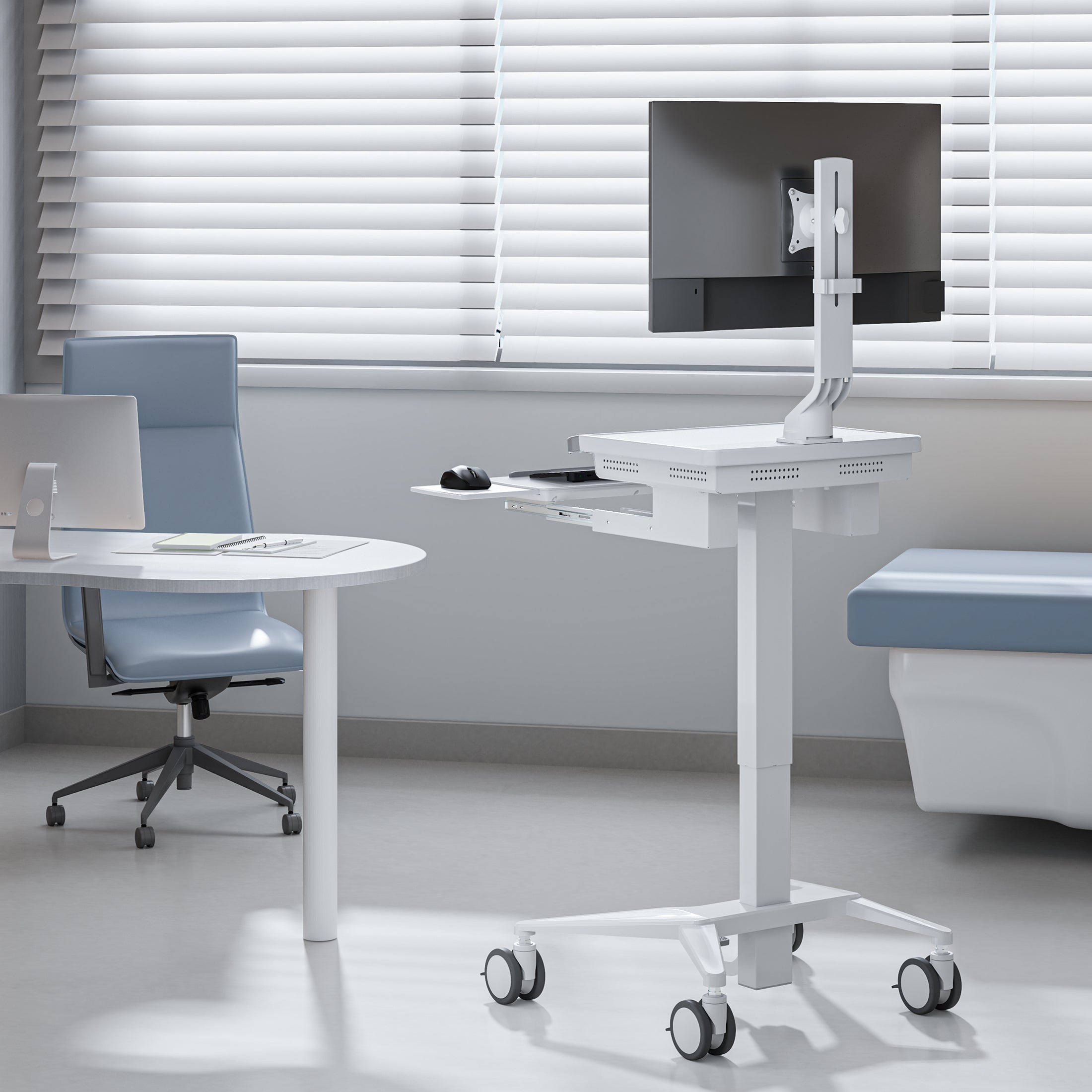 Monitor Mount for MedHub Medical Carts