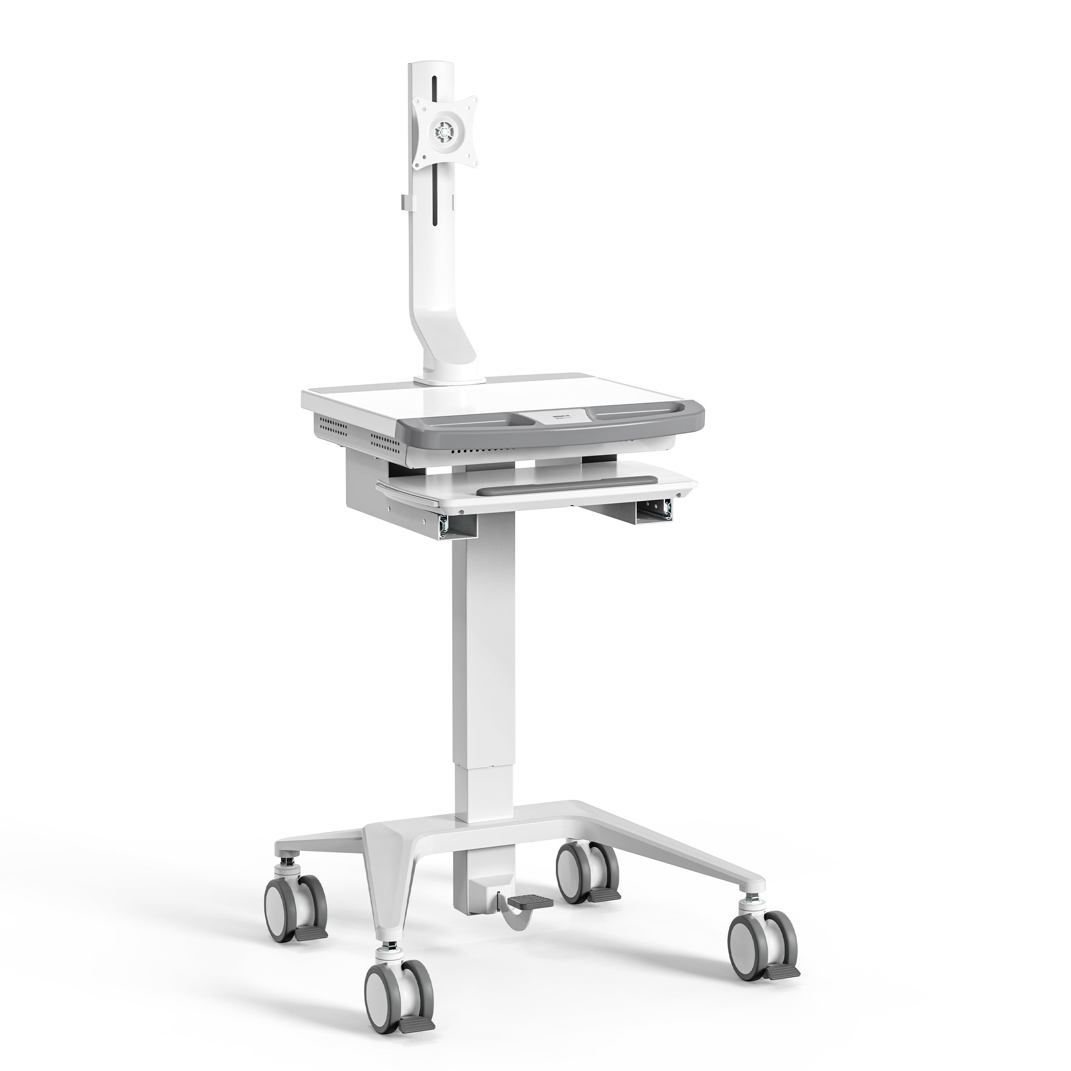 Medical Cart with Monitor Mount