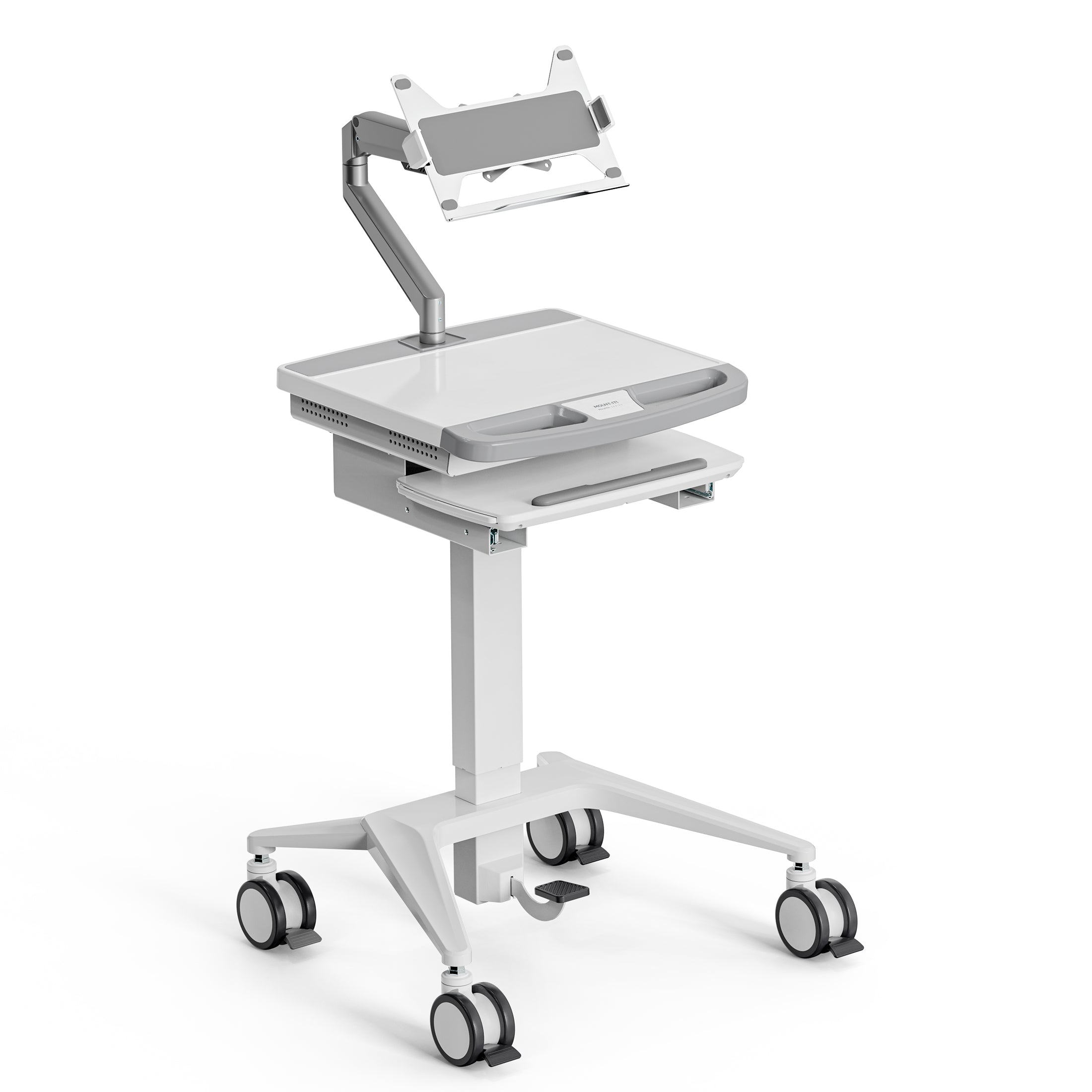 Medical Cart with Laptop Arm