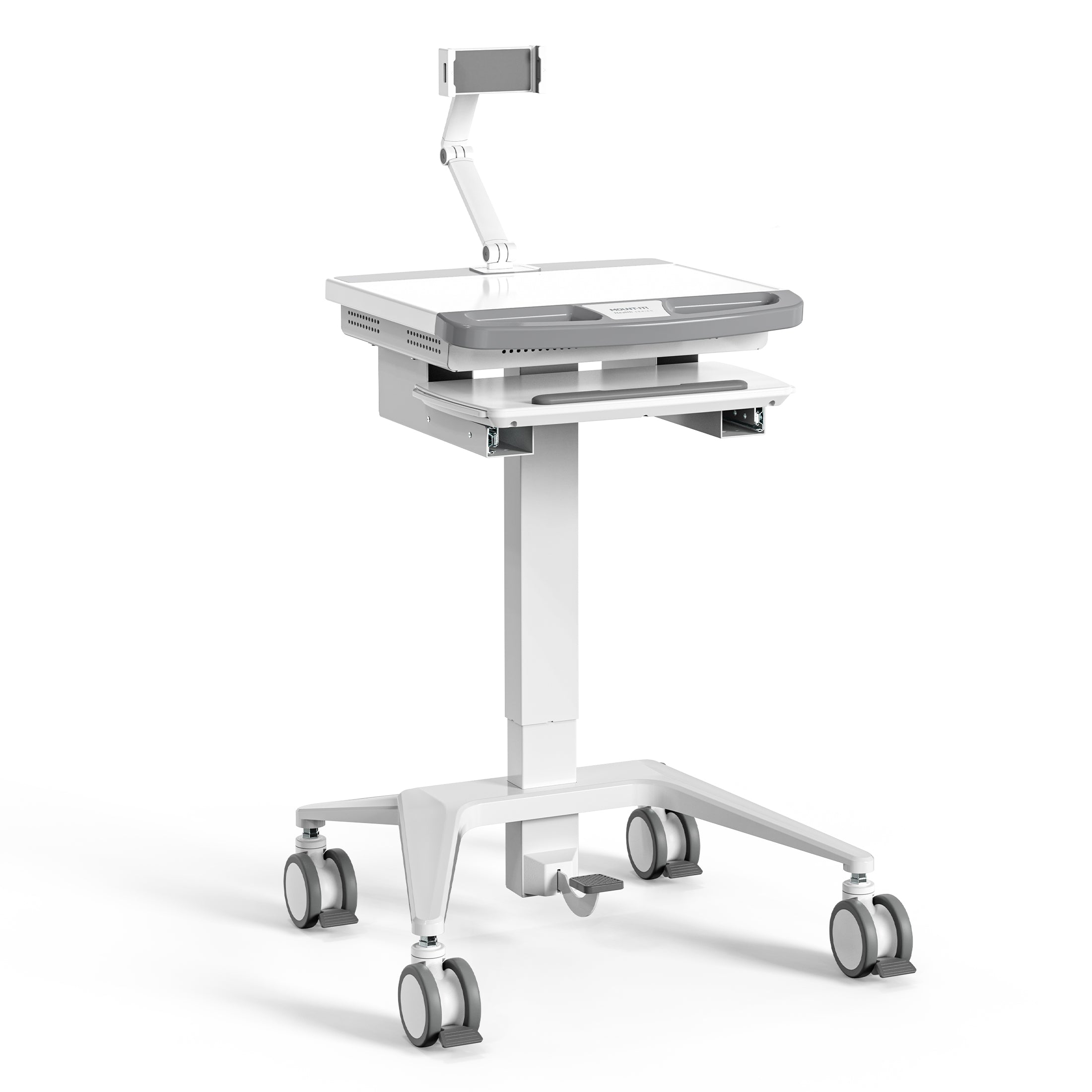 Medical Cart with Tablet Arm