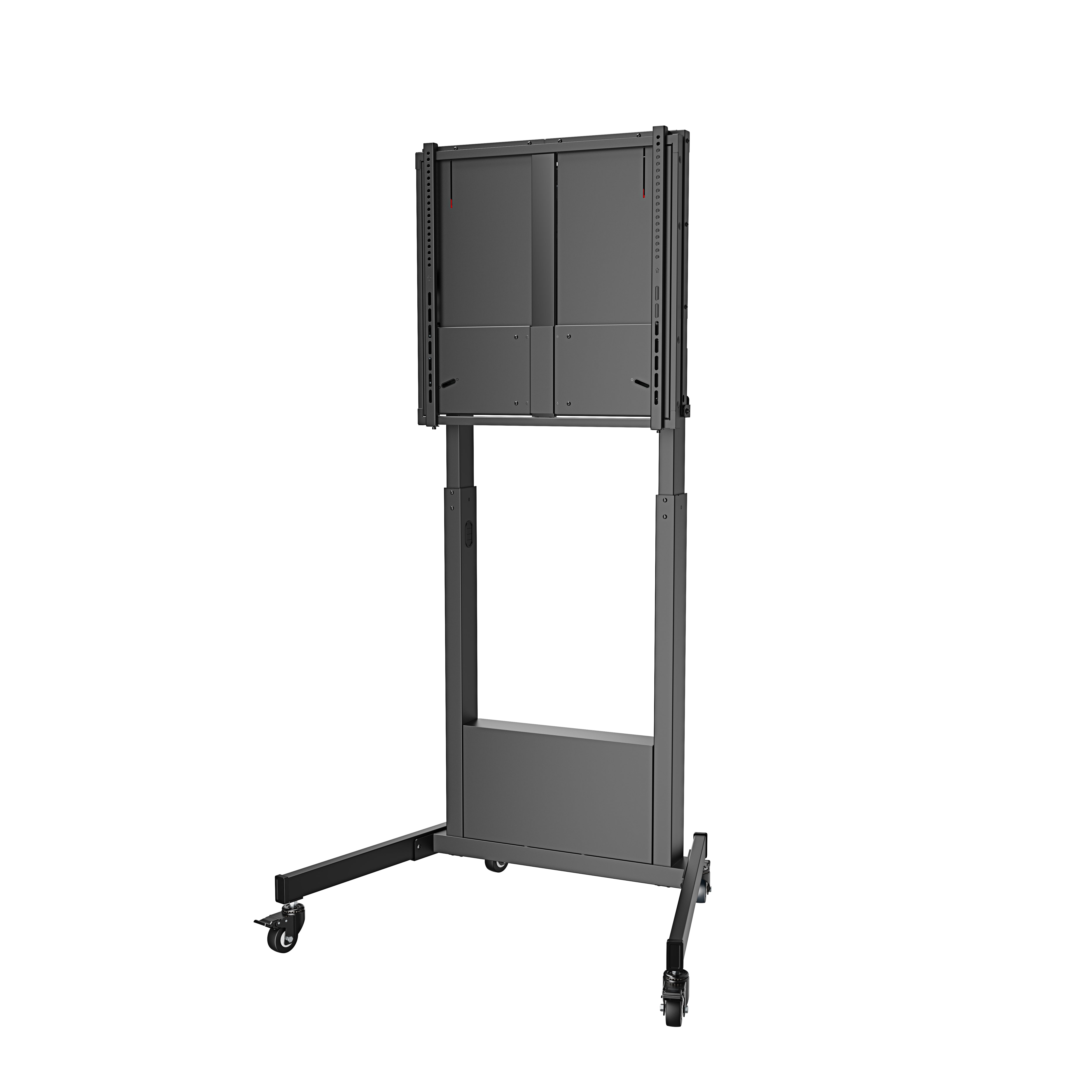 Height Adjustable Counterbalance AV Cart for Interactive Displays 55" - 86"