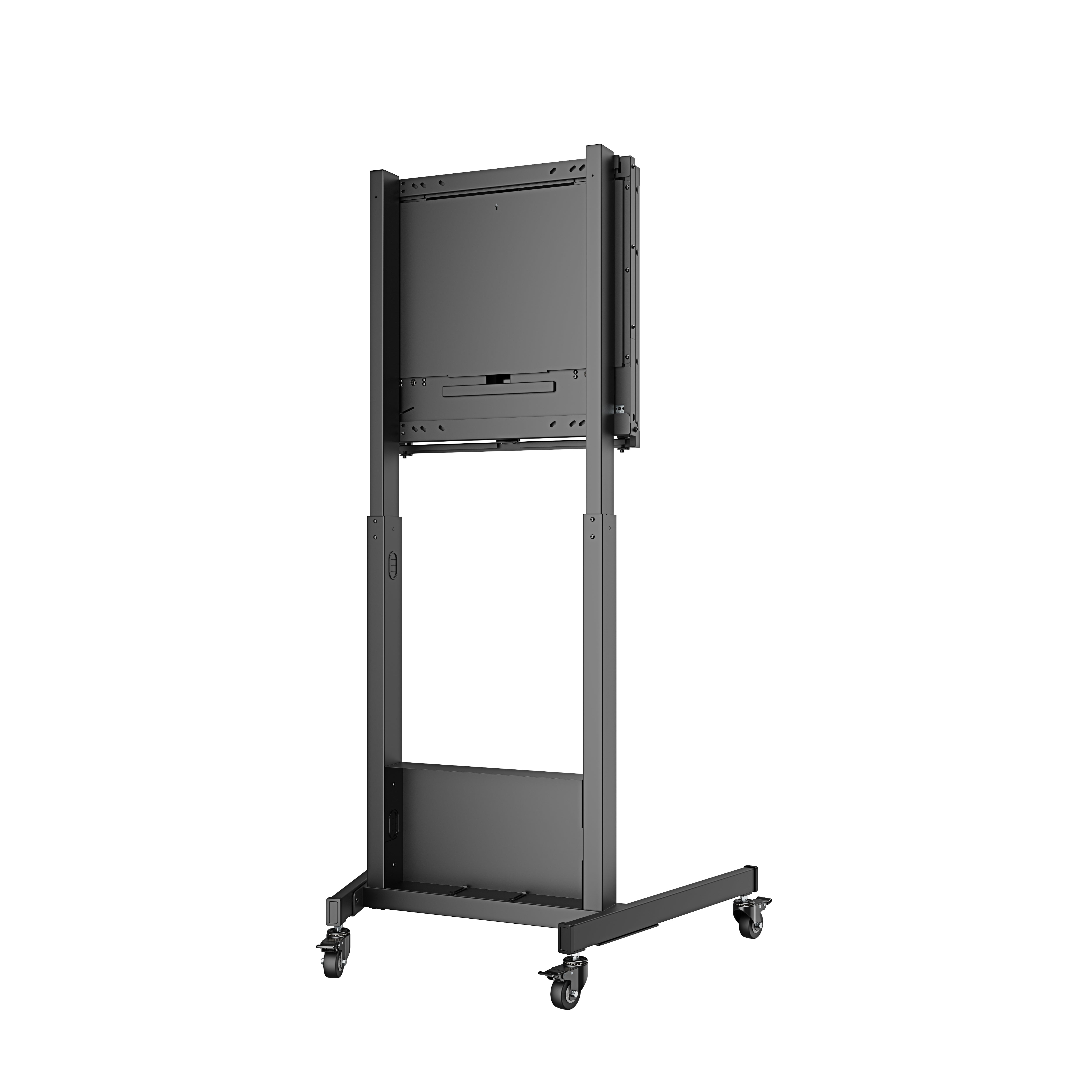 Height Adjustable Counterbalance AV Cart for Interactive Displays 55" - 86"