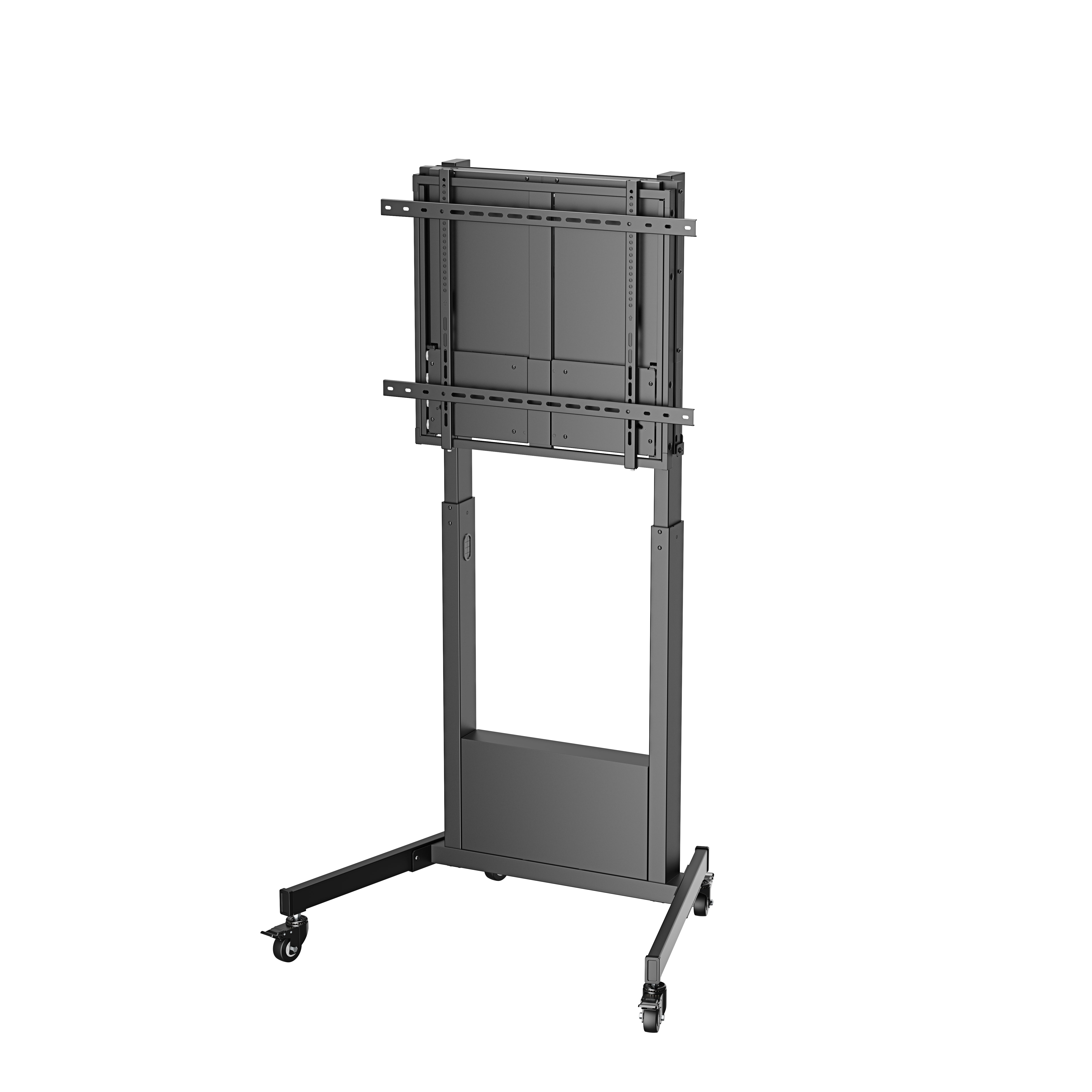 Height Adjustable Counterbalance AV Cart for Interactive Displays 60” - 100”