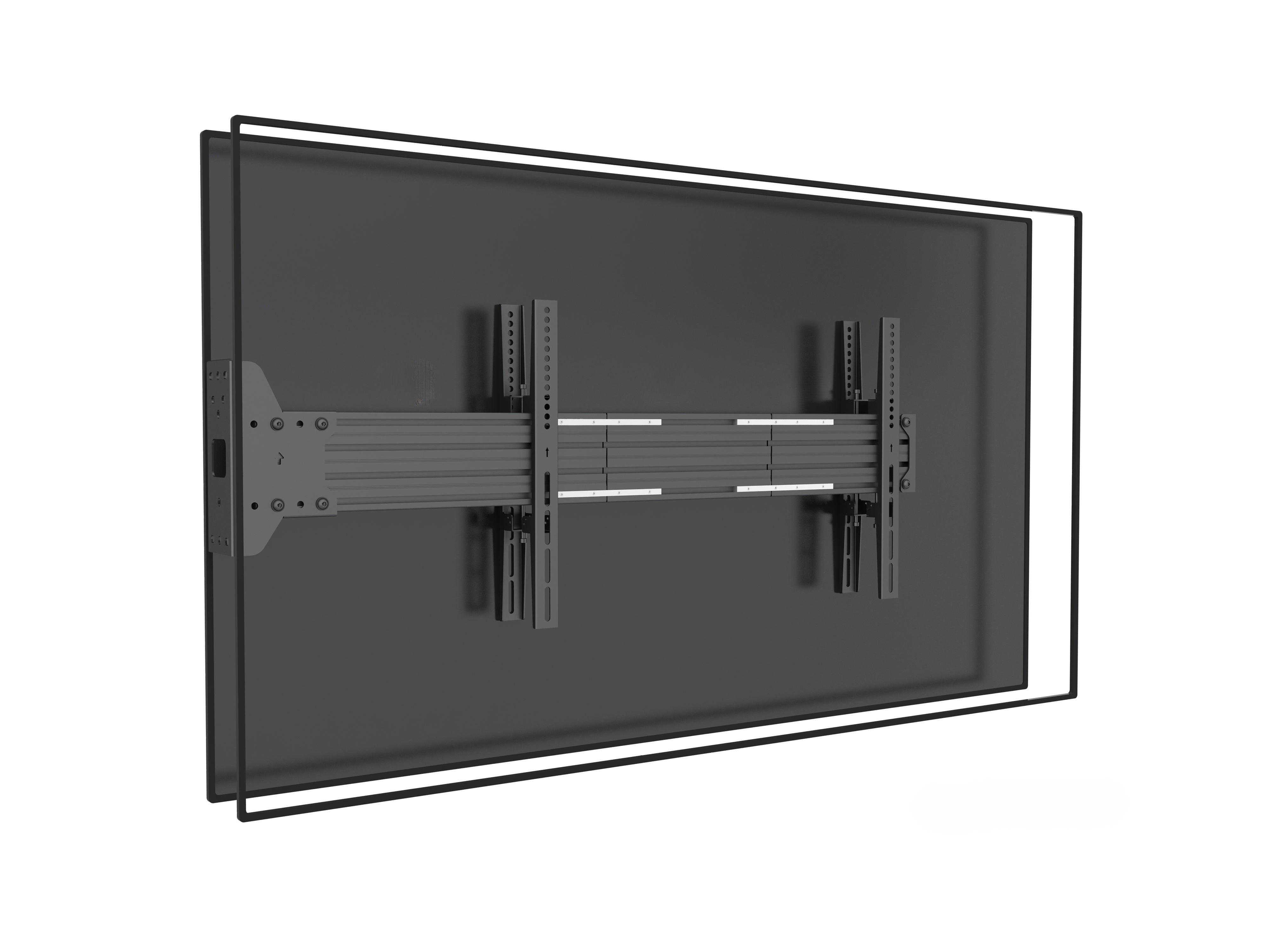 Single-Point Dual-Screen Wall Mount