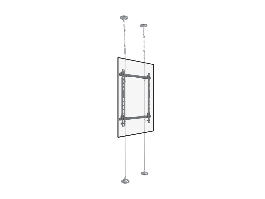 Single-Screen Wire-Supported Floor-to-Ceiling Mount- 3000mm