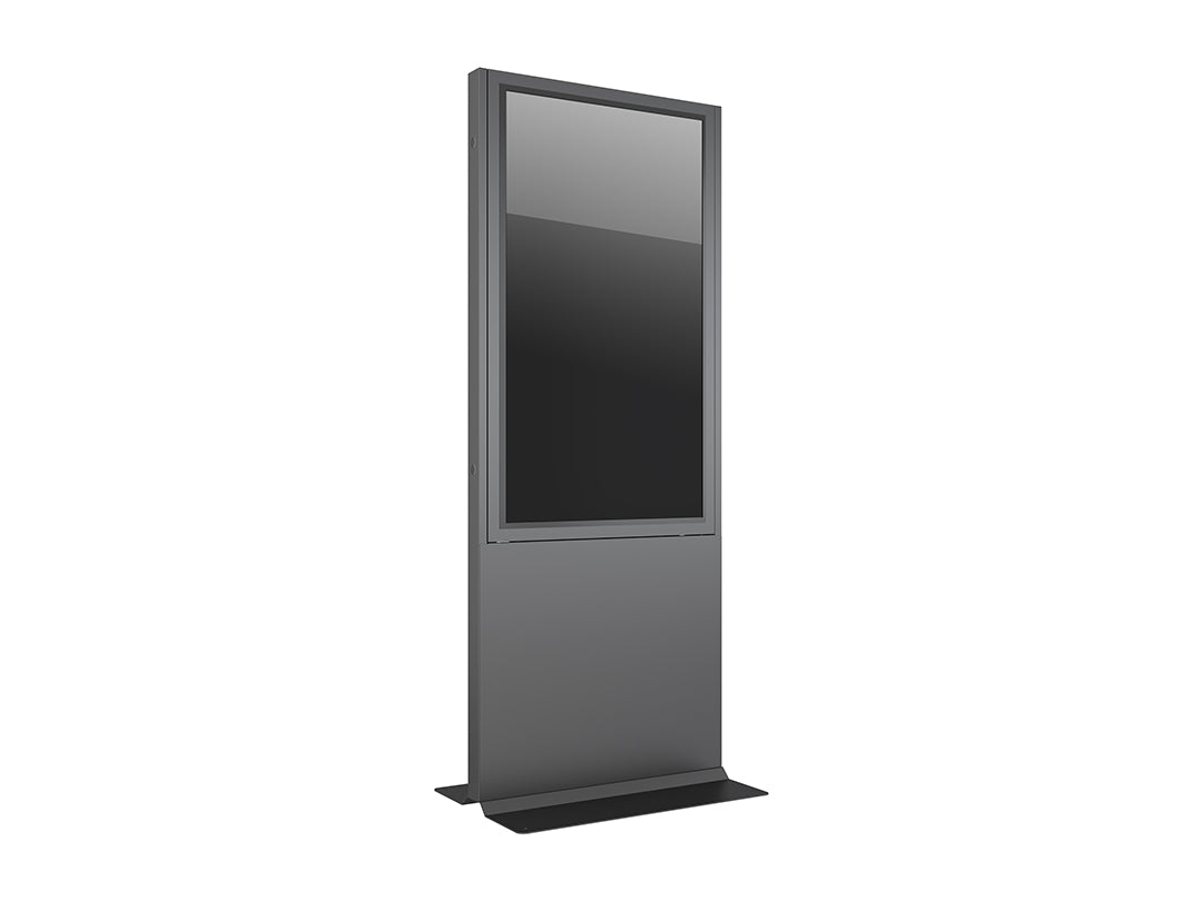 Indoor 55" Rear-VESA Enclosure Kit with Full Front Cover and Floor Stand