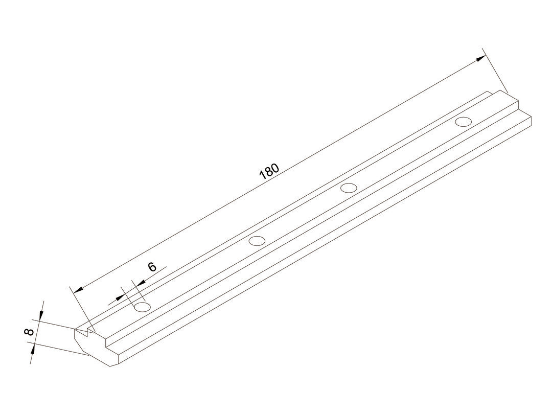 Mounting Rail Extension Bars