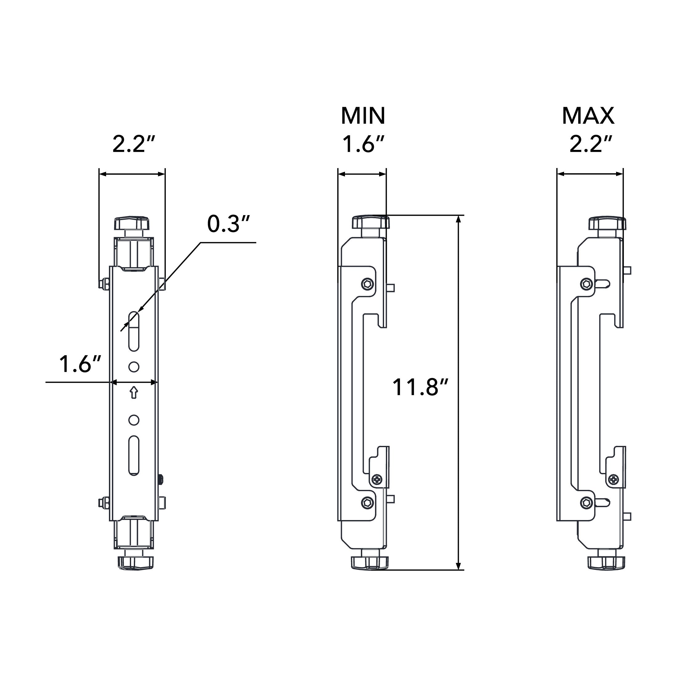 Zaxxis™ Rail Hook