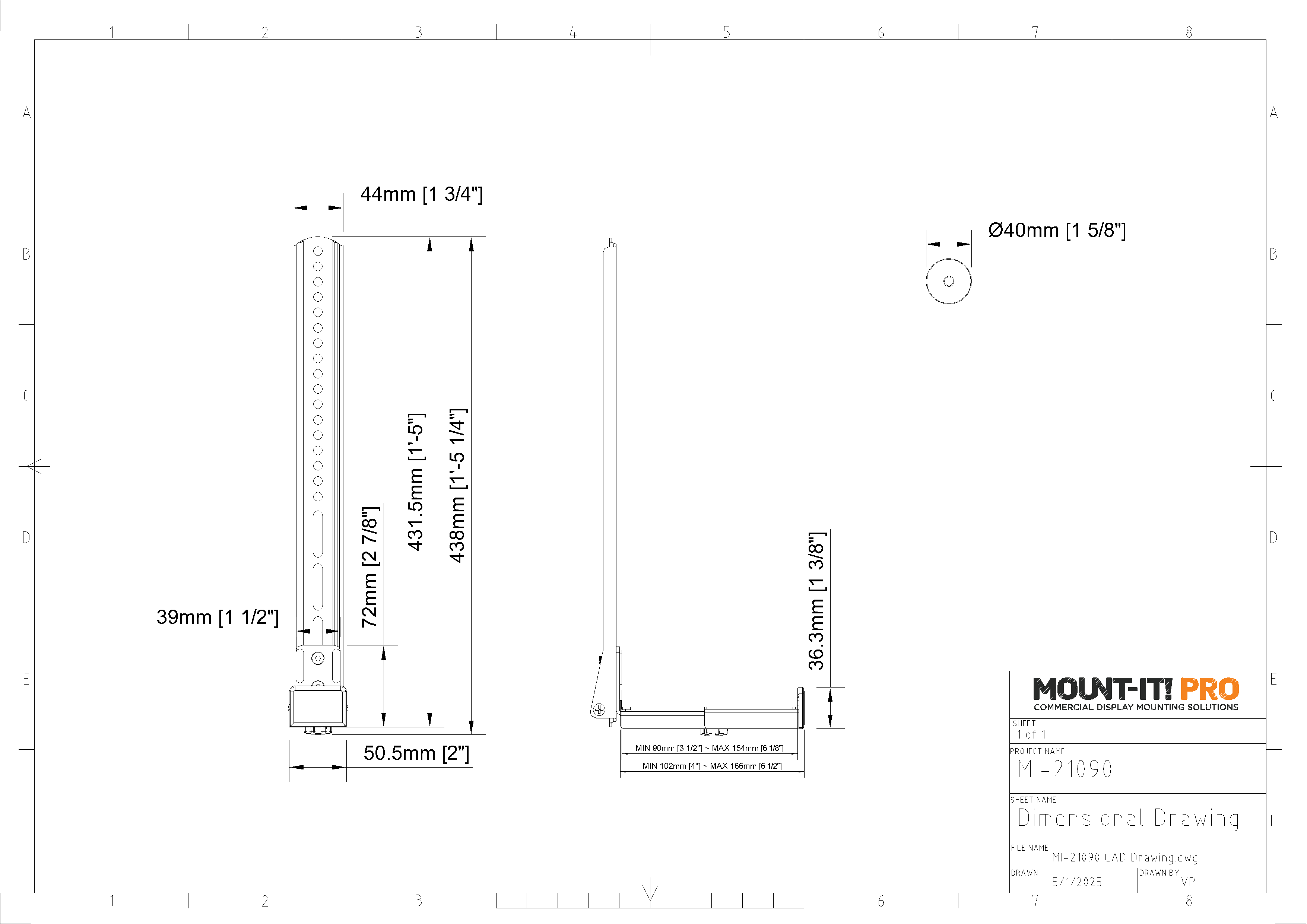 Soundbar Shelf for Series 2
