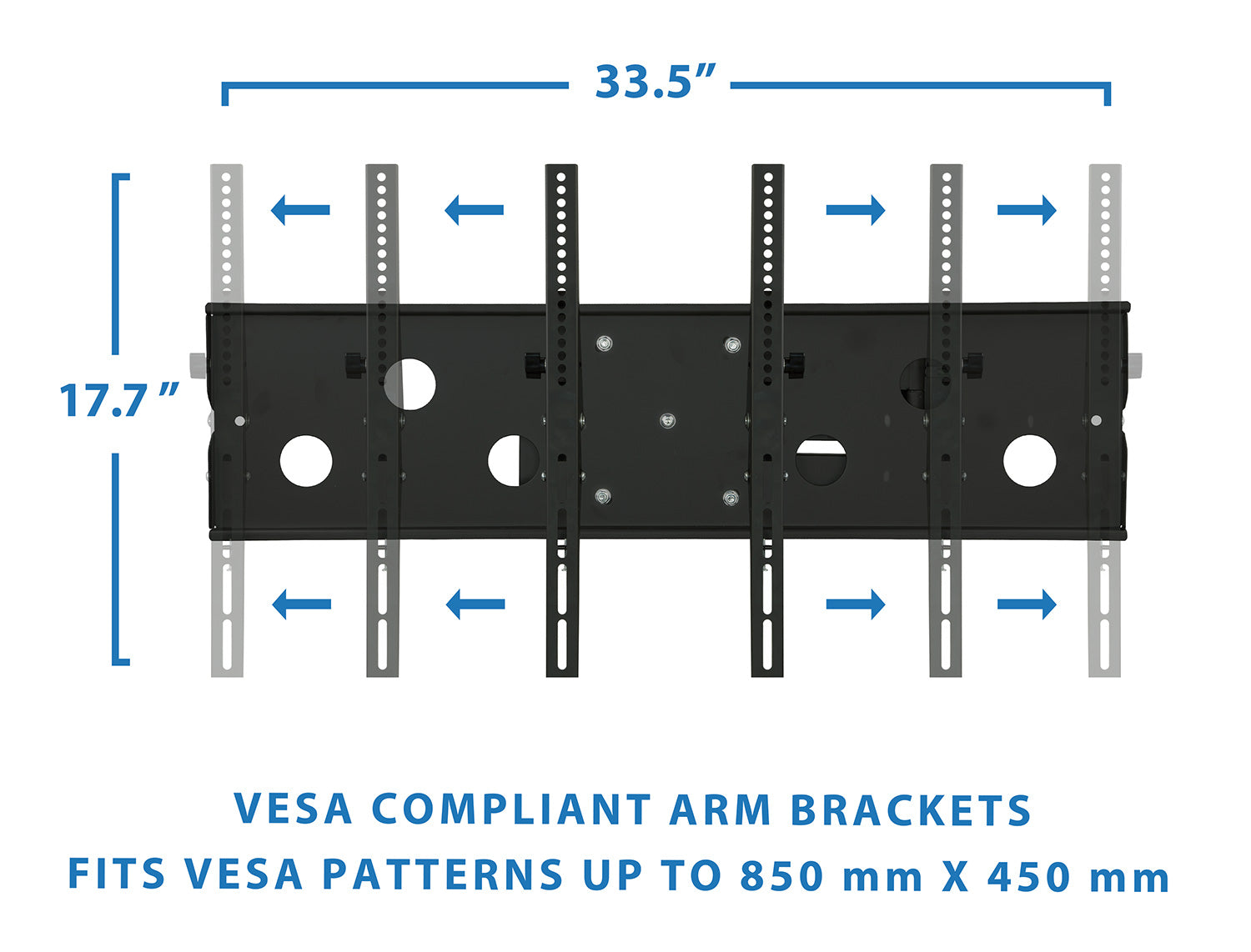 Articulating Wall Mount with Long Extension