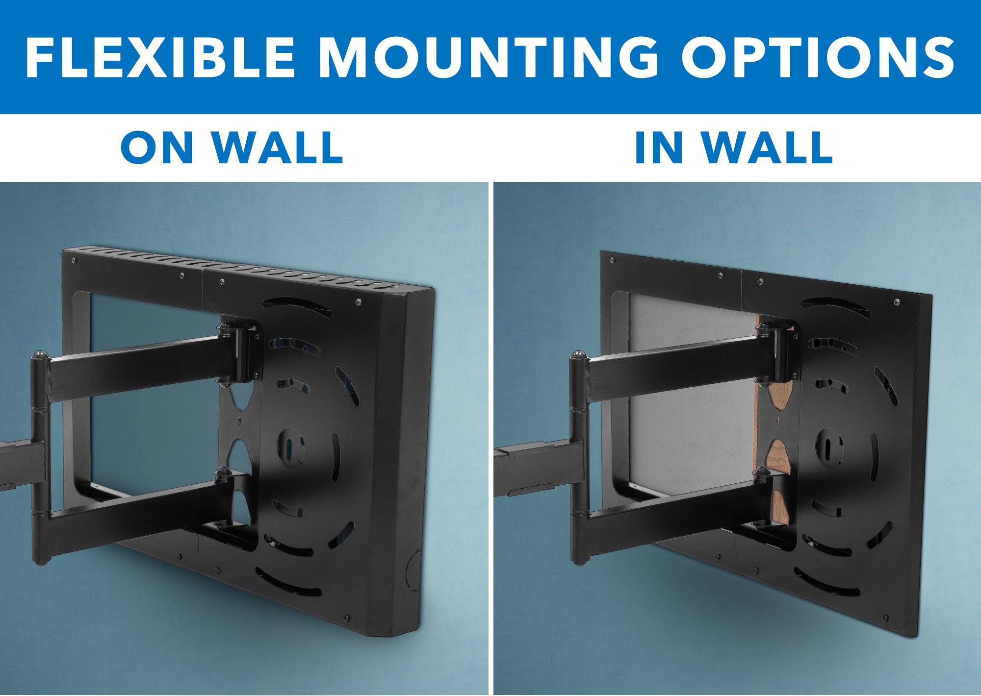 Hospitality Wall Mount with STB Enclosure