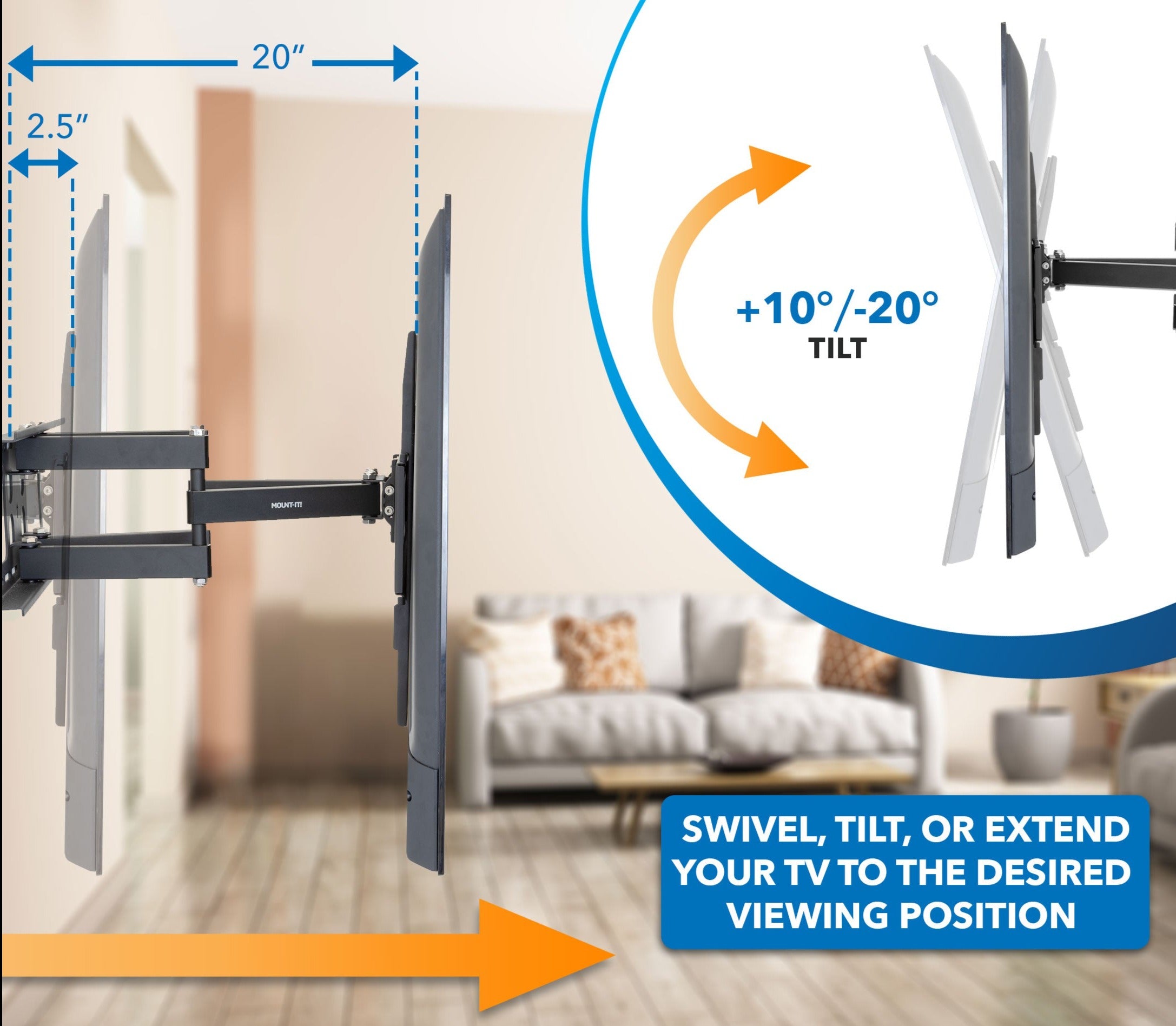 Articulating Outdoor Wall Mount