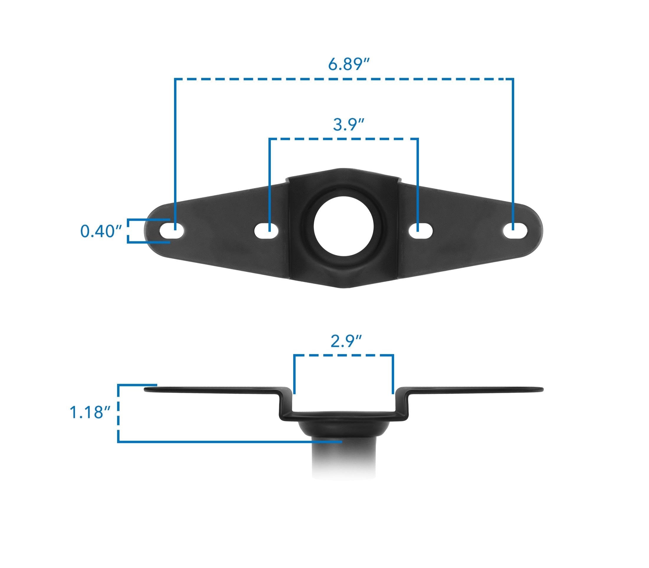 Height-Adjustable Ceiling Mount for 42-90” Displays