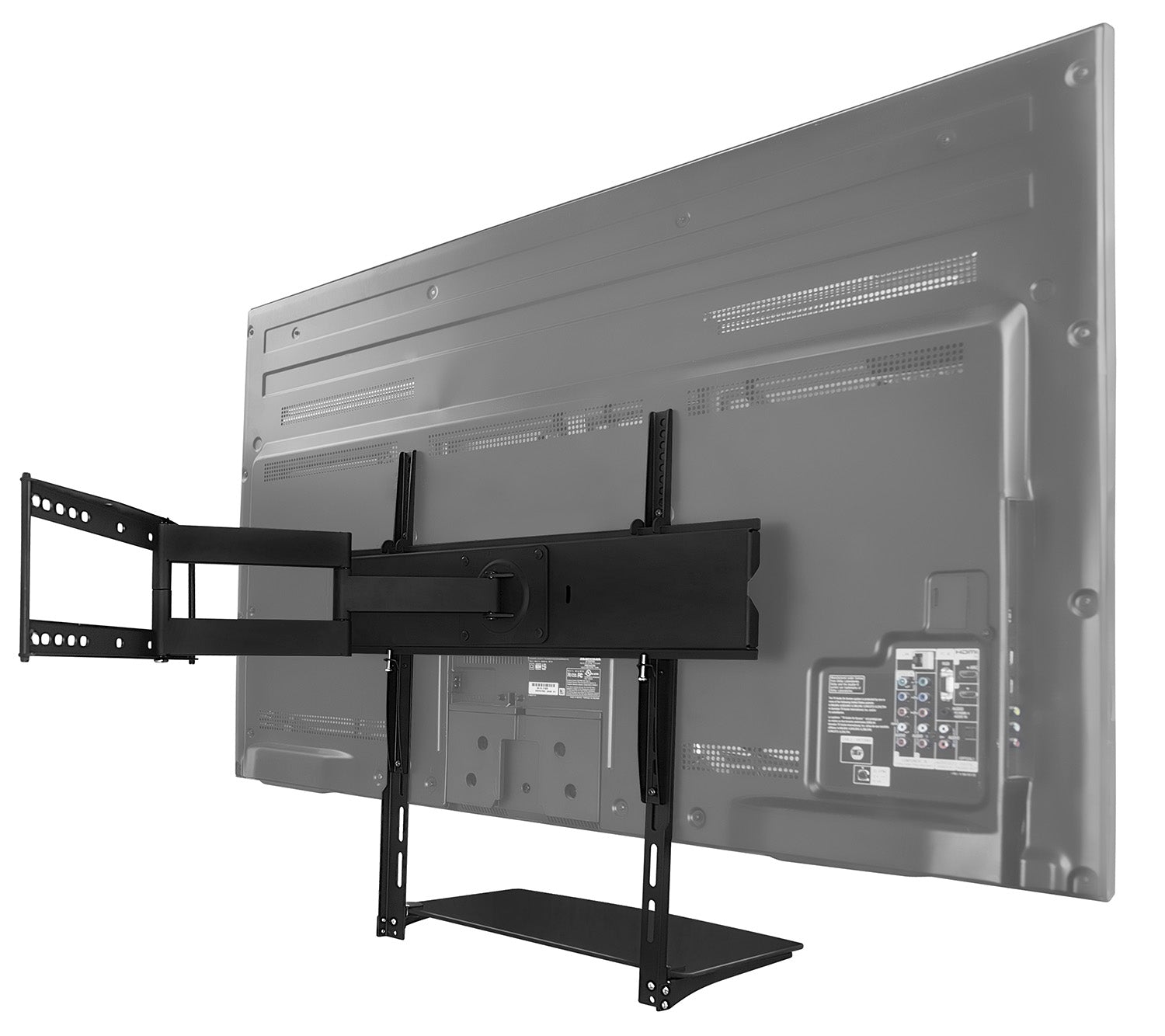 AV Component Shelf For Wall Mounted Displays - 1 Shelf