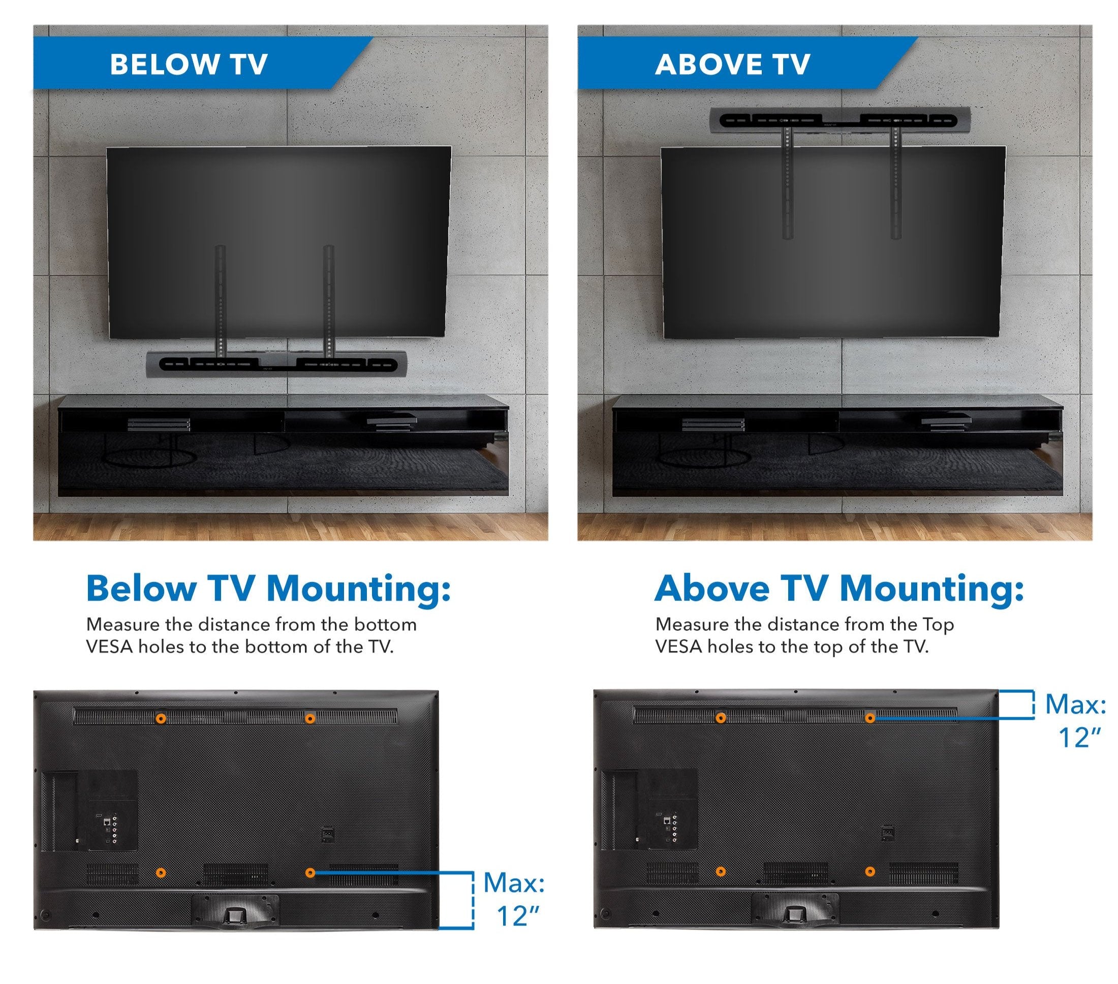 Sonos Arc Sound Bar Mounting Bracket