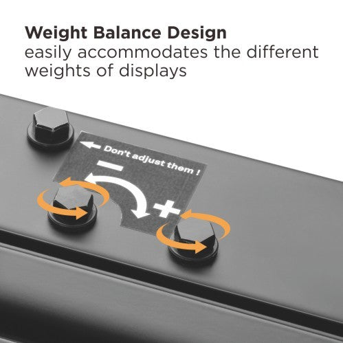 Height-Adjustable Wall Mount for 50" - 70" Interactive Displays