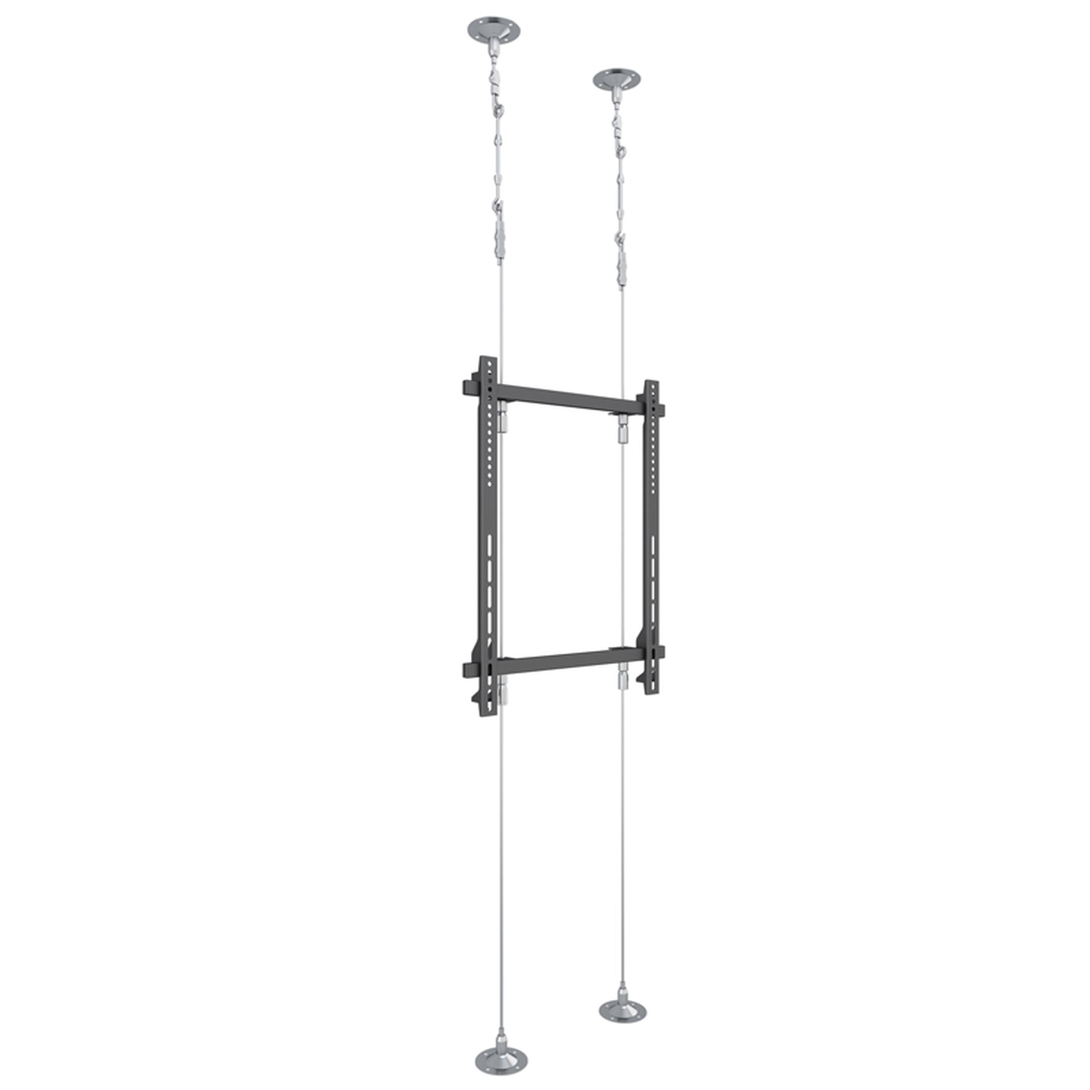 Single-Screen Wire-Supported Floor-to-Ceiling Mount- 3000mm